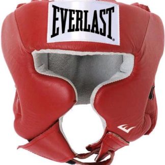 Шлем боксерский Everlast USA Boxing Красный.