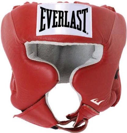 Шлем боксерский Everlast USA Boxing Красный.