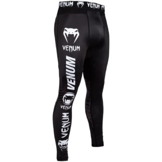 Компрессионные штаны Venum Logos Black/White