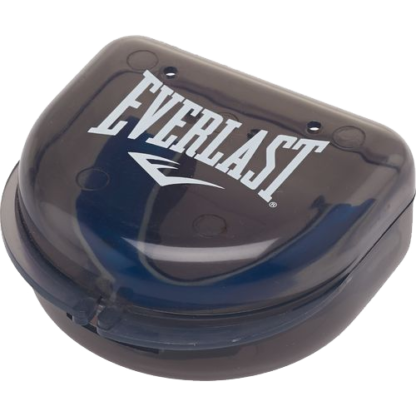 Капа Everlast EverGel 1-челюстная Бело-синяя