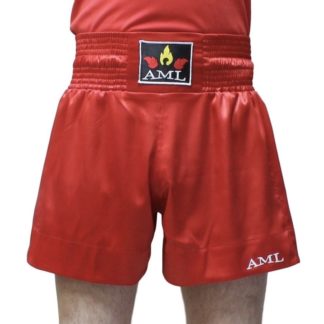 Шорты Для Тайского Бокса AML - Красные